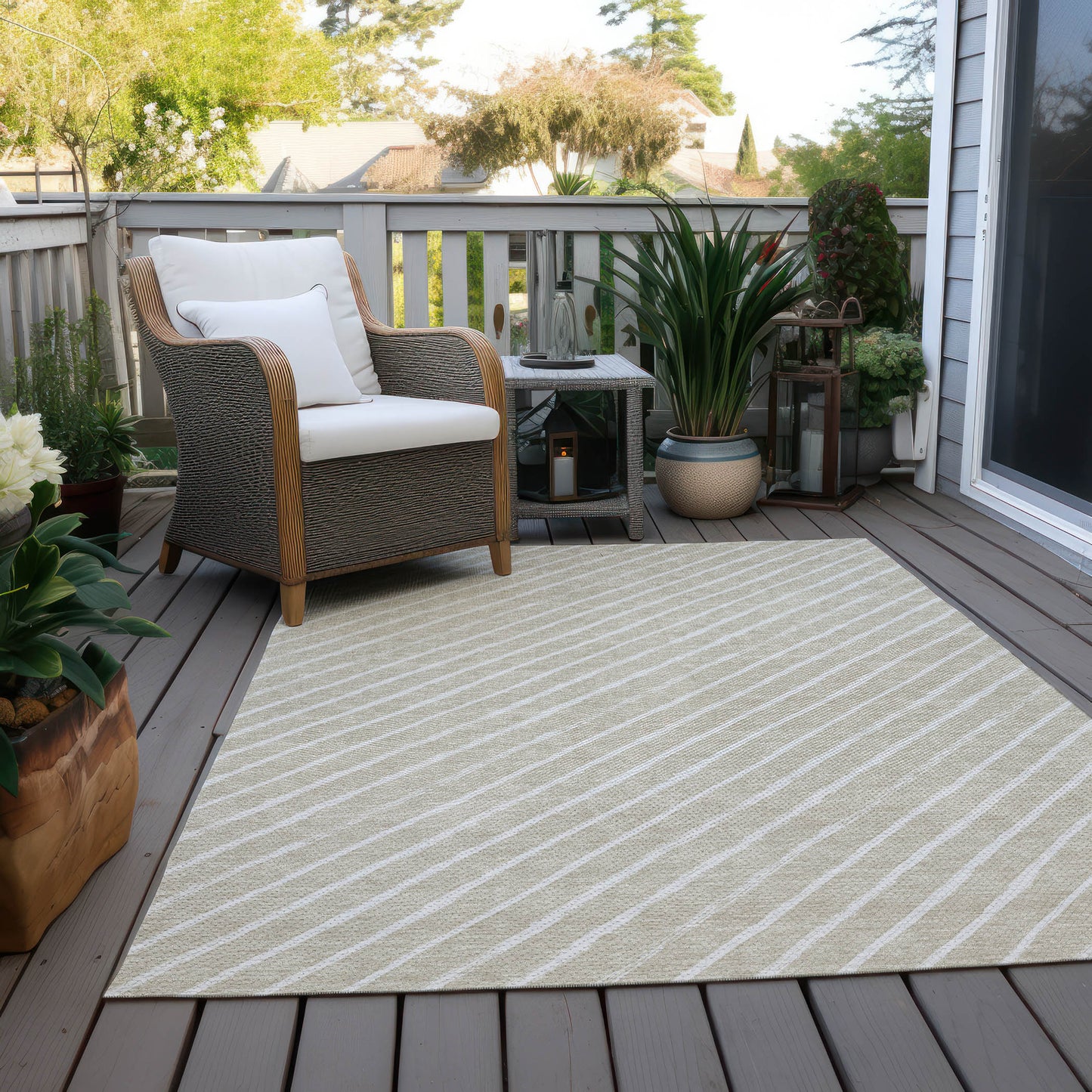 Machine Made Wonderland WN27 Beige - Dalyn Rugs