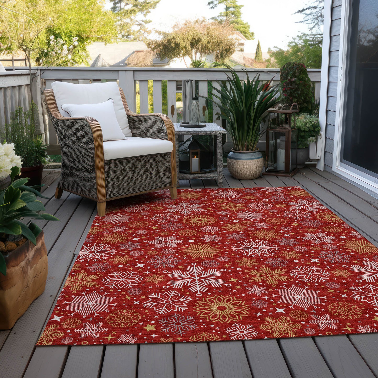 Machine Made Wonderland WN31 Red - Dalyn Rugs
