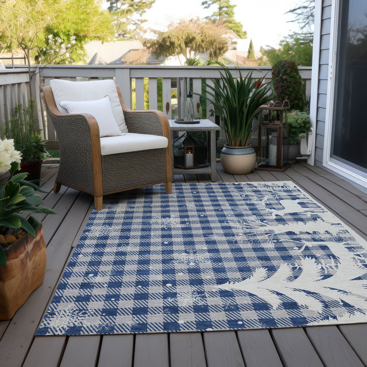 Machine Made Wonderland WN32 Blue - Dalyn Rugs