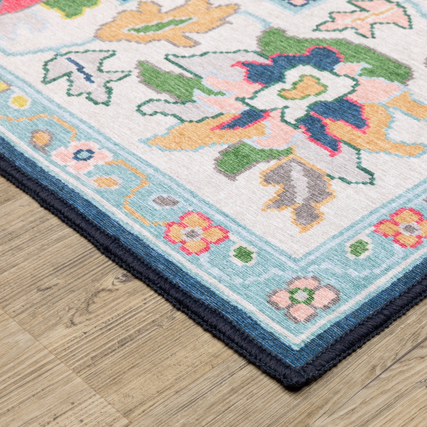 ADDISON ADD03 Blue Rug - ORIENTAL WEAVERS