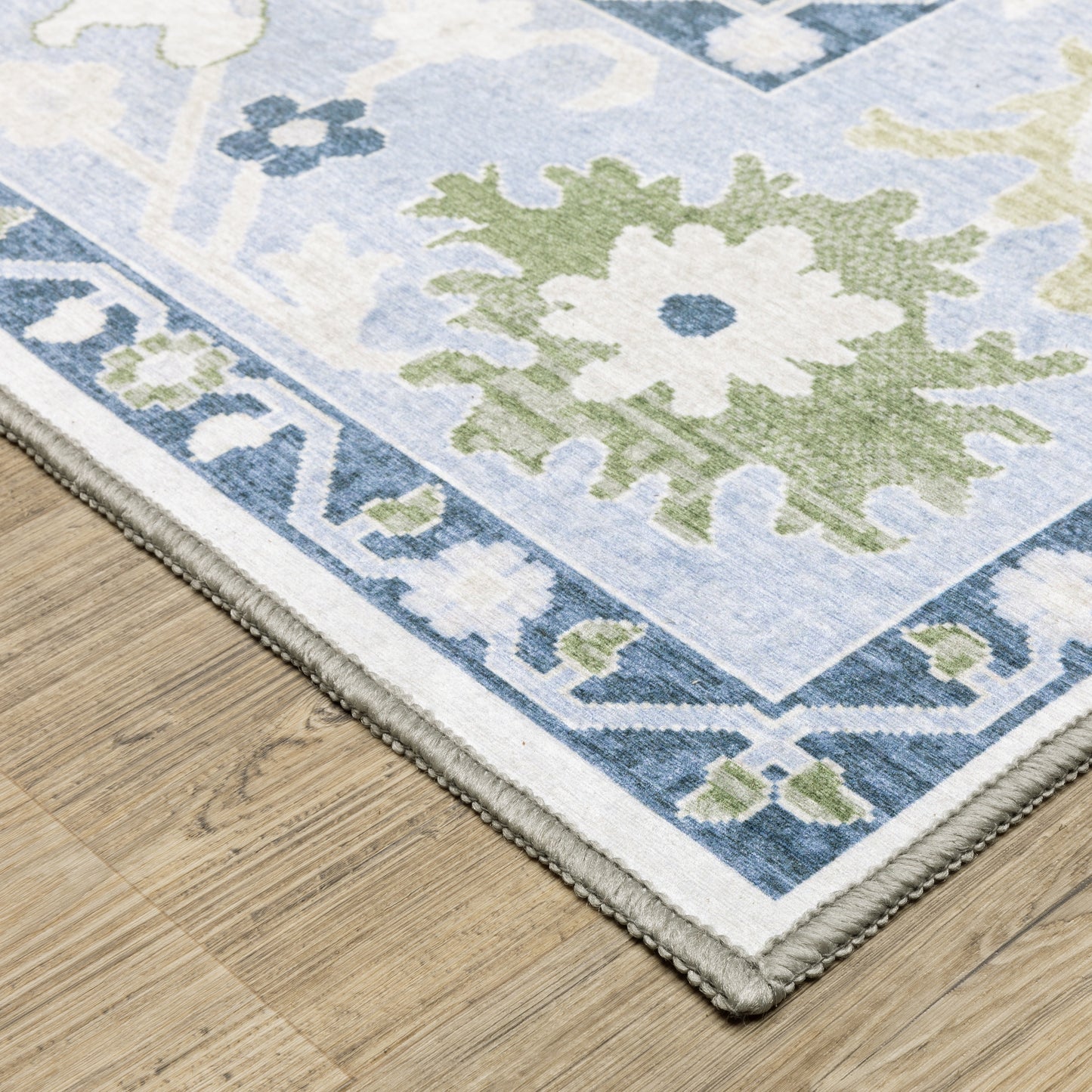 ADDISON ADD05 Blue Rug - ORIENTAL WEAVERS