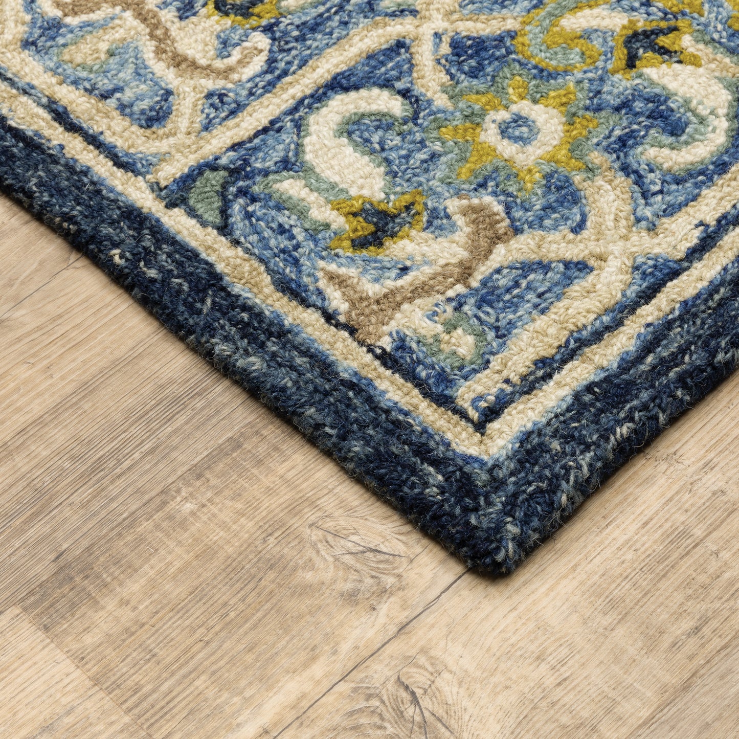 ALFRESCO 28405 Navy Rug - ORIENTAL WEAVERS