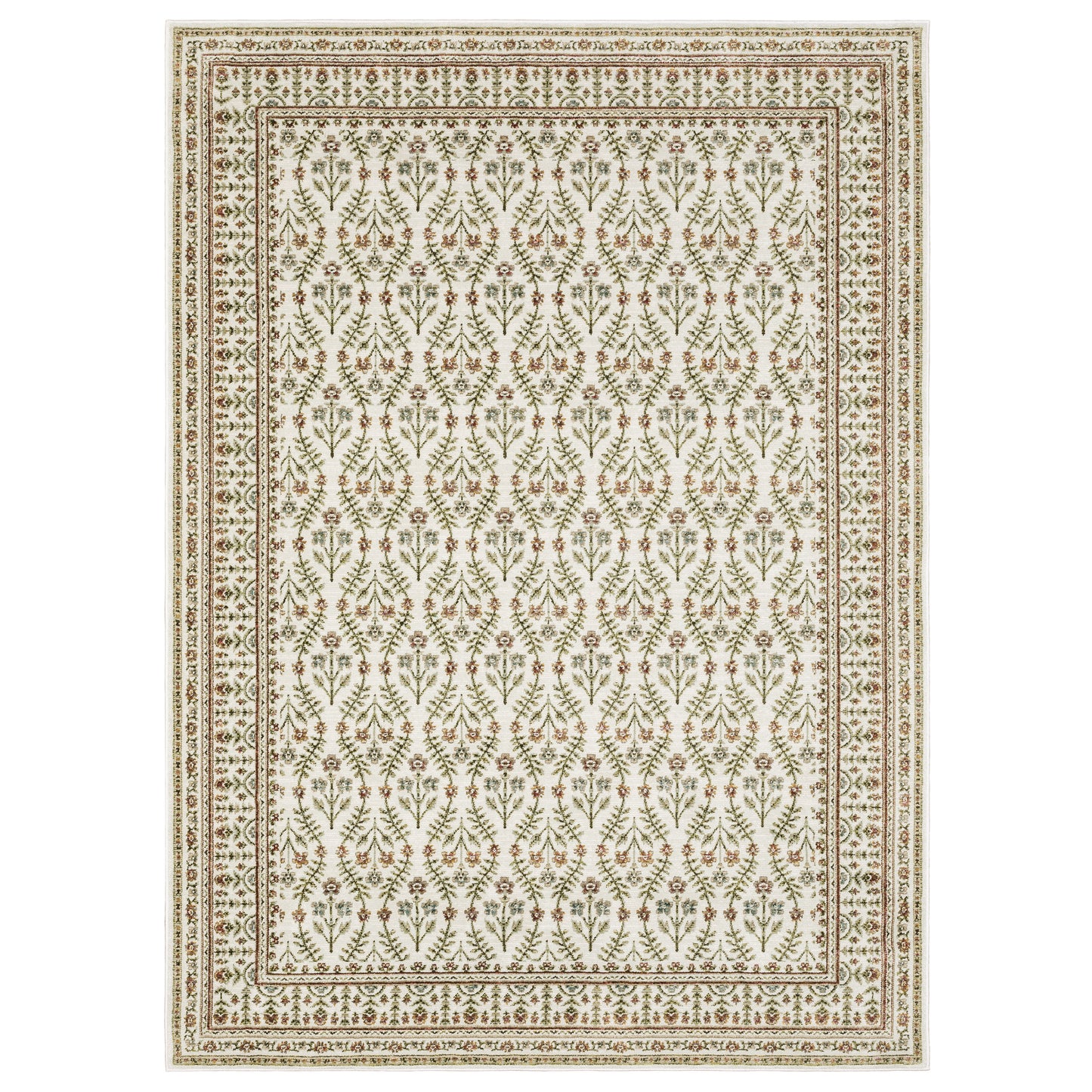 ANDORRA 3717A Ivory Rug - ORIENTAL WEAVERS