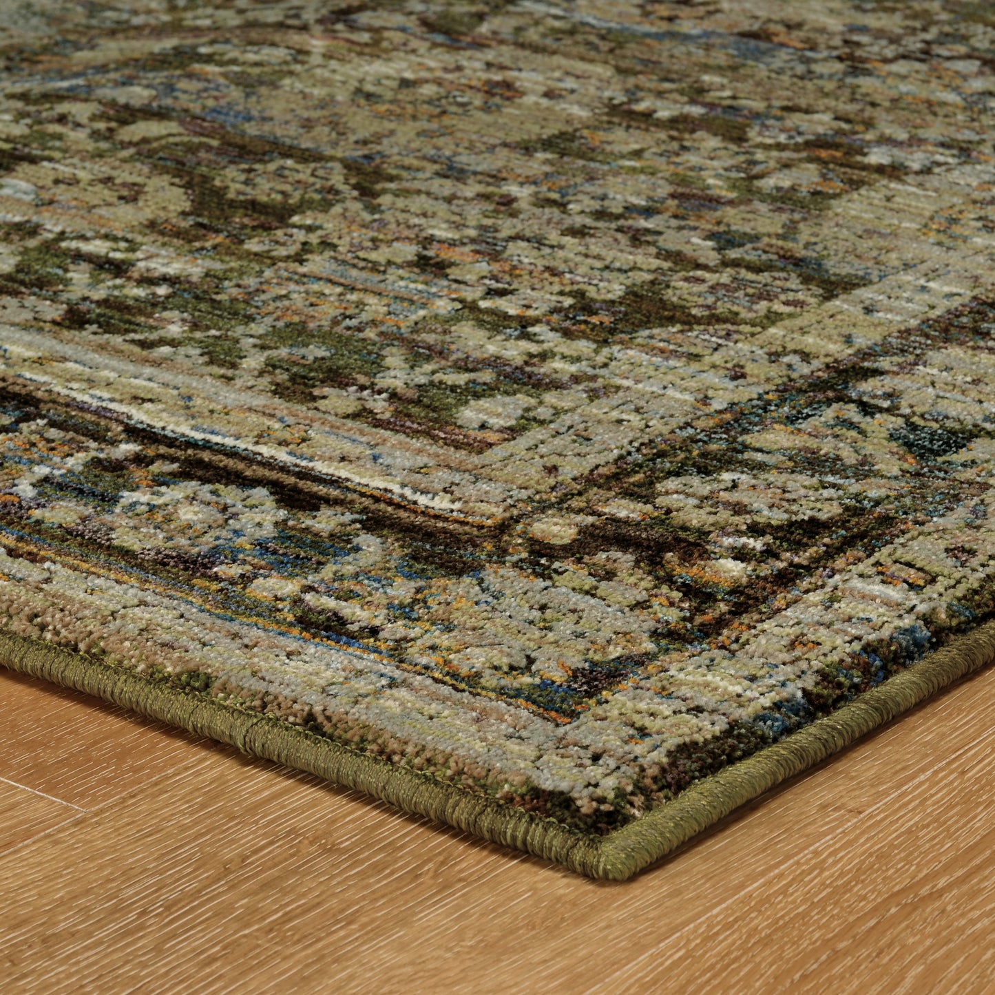 ANDORRA 7125C Green Rug - ORIENTAL WEAVERS