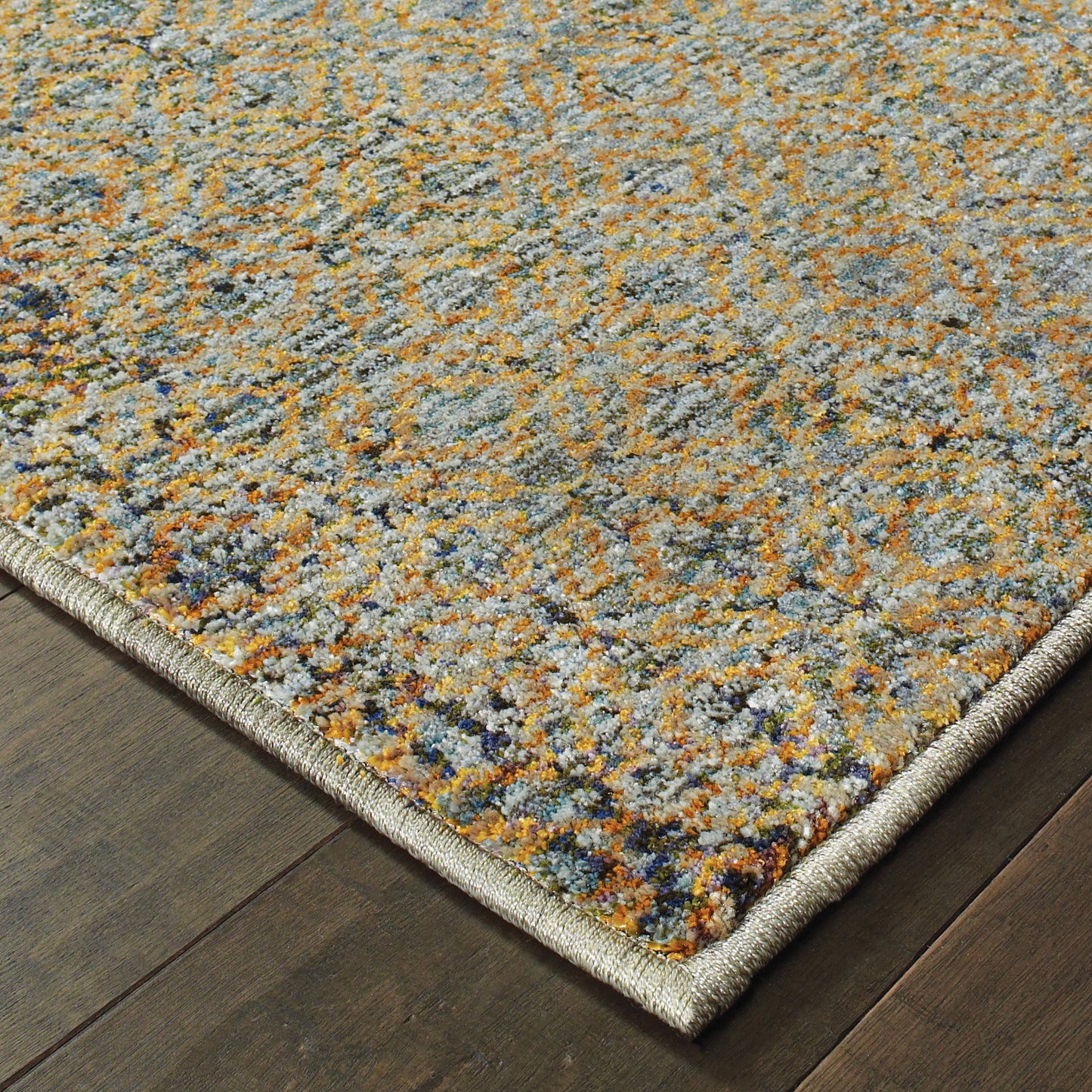 ATLAS 8048B Blue Rug - ORIENTAL WEAVERS