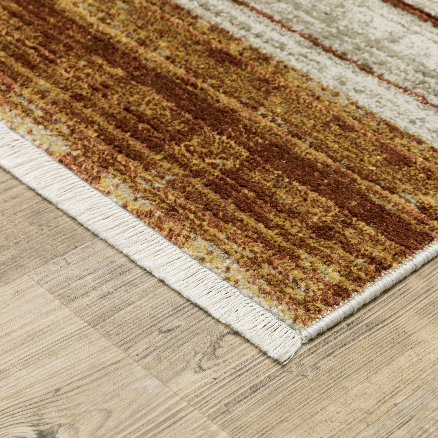 BAUER 090R2 Rust Rug - ORIENTAL WEAVERS