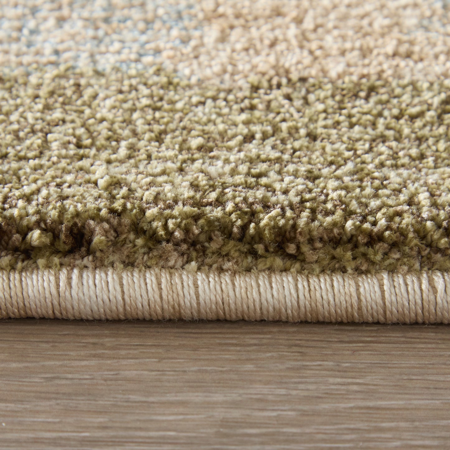Pearson Modern Abstract/Color Block Brown/Tan/Green - Feizy Rug