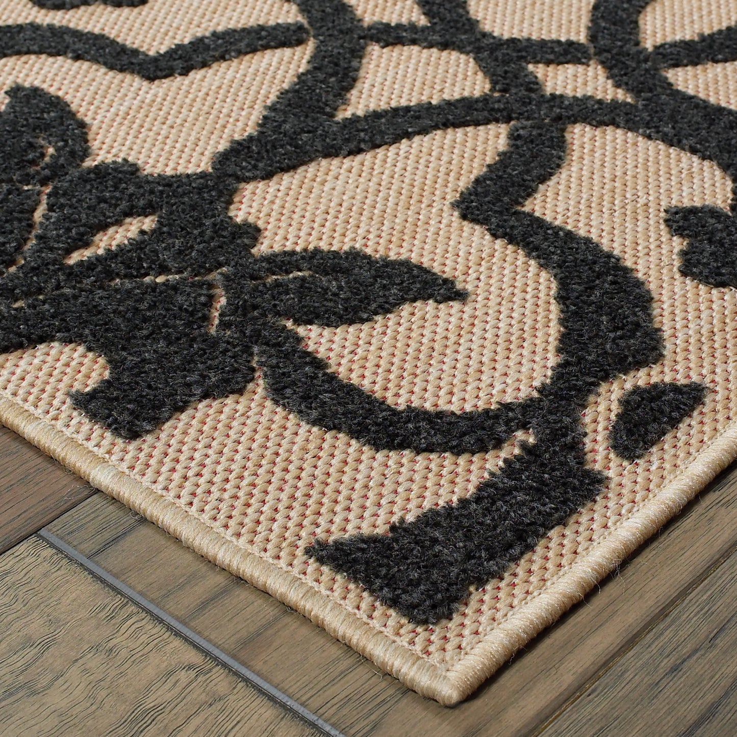 CAYMAN 001B9 Sand Rug - ORIENTAL WEAVERS