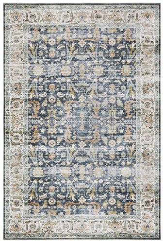 CHARLESTON CHA05 Blue Rug - ORIENTAL WEAVERS