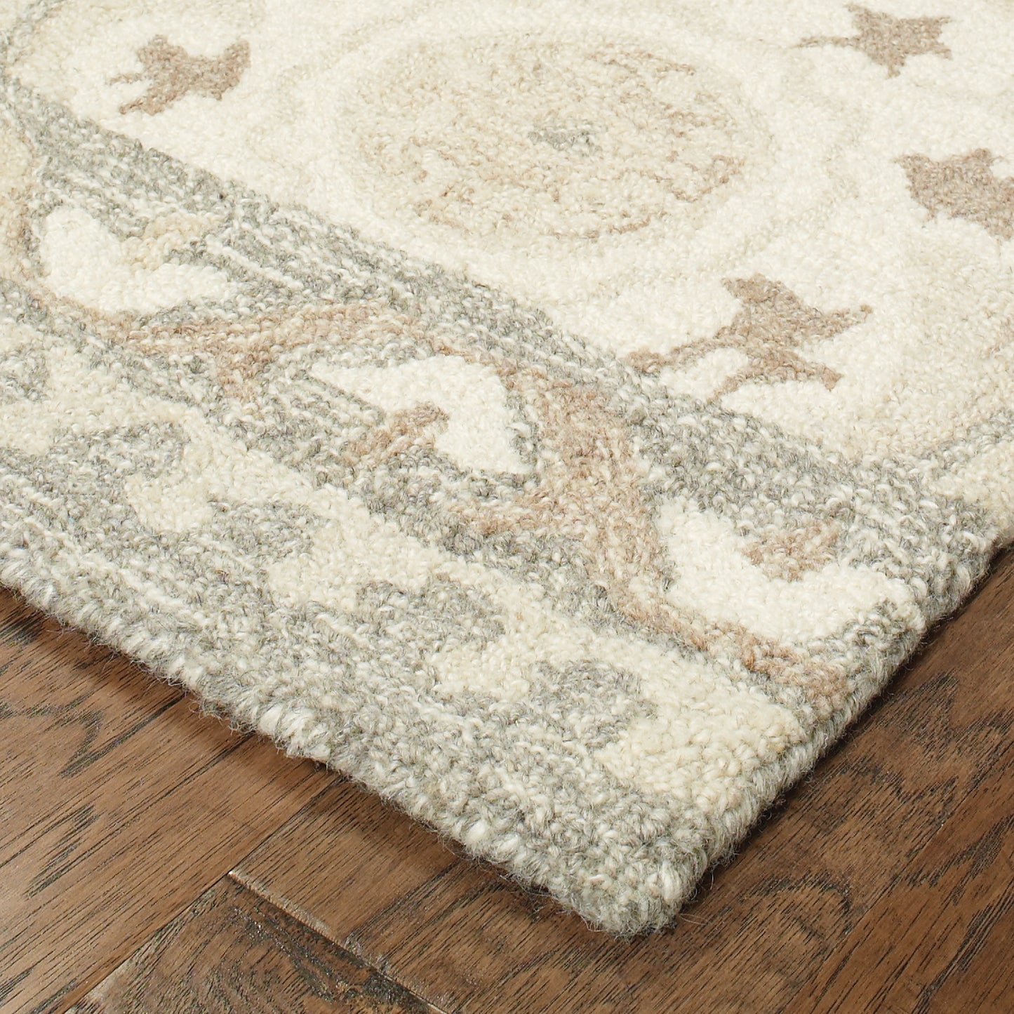CRAFT 93005 Ivory Rug - ORIENTAL WEAVERS