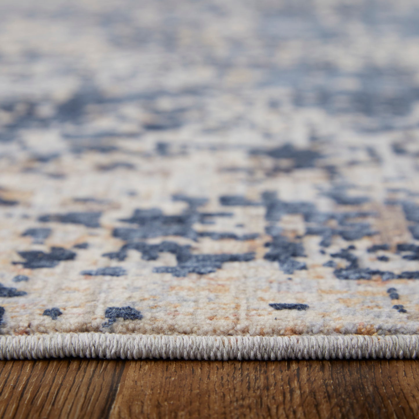Pryor Modern/Casual/Bohemian & Eclectic Watercolor/Abstract Blue/Tan/Brown - Feizy Rug
