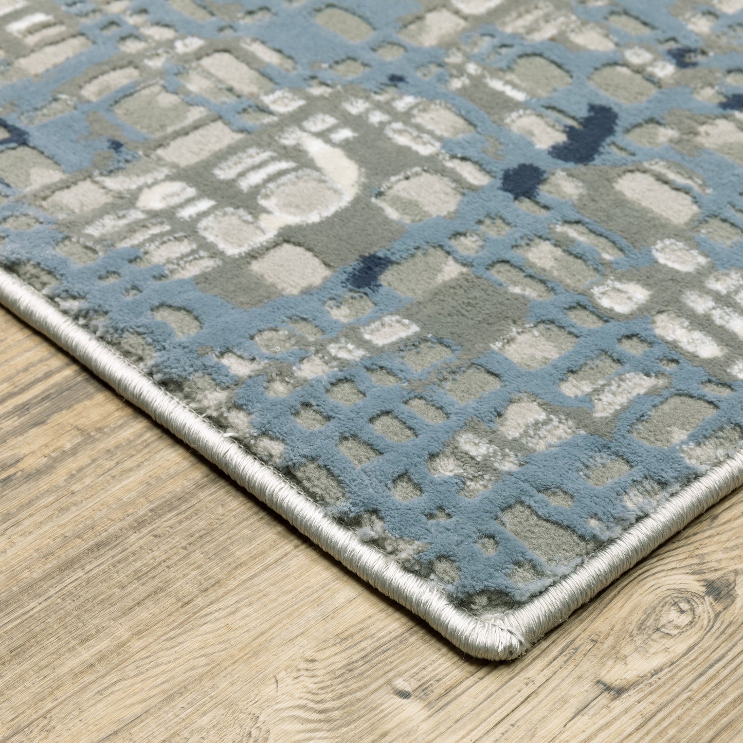EASTON 011E3 Blue Rug - ORIENTAL WEAVERS