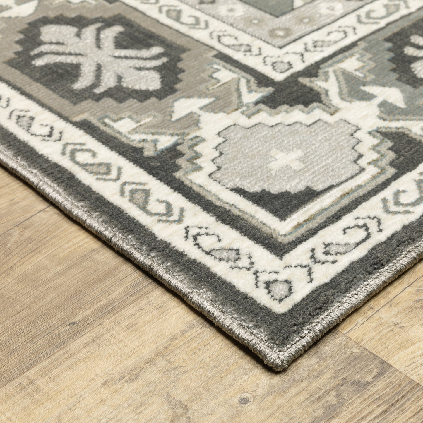 ELLINGTON ELL04 Grey Rug - ORIENTAL WEAVERS