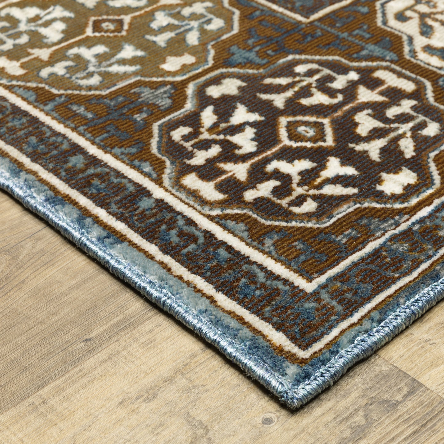 ELLINGTON ELL06 Rust Rug - ORIENTAL WEAVERS