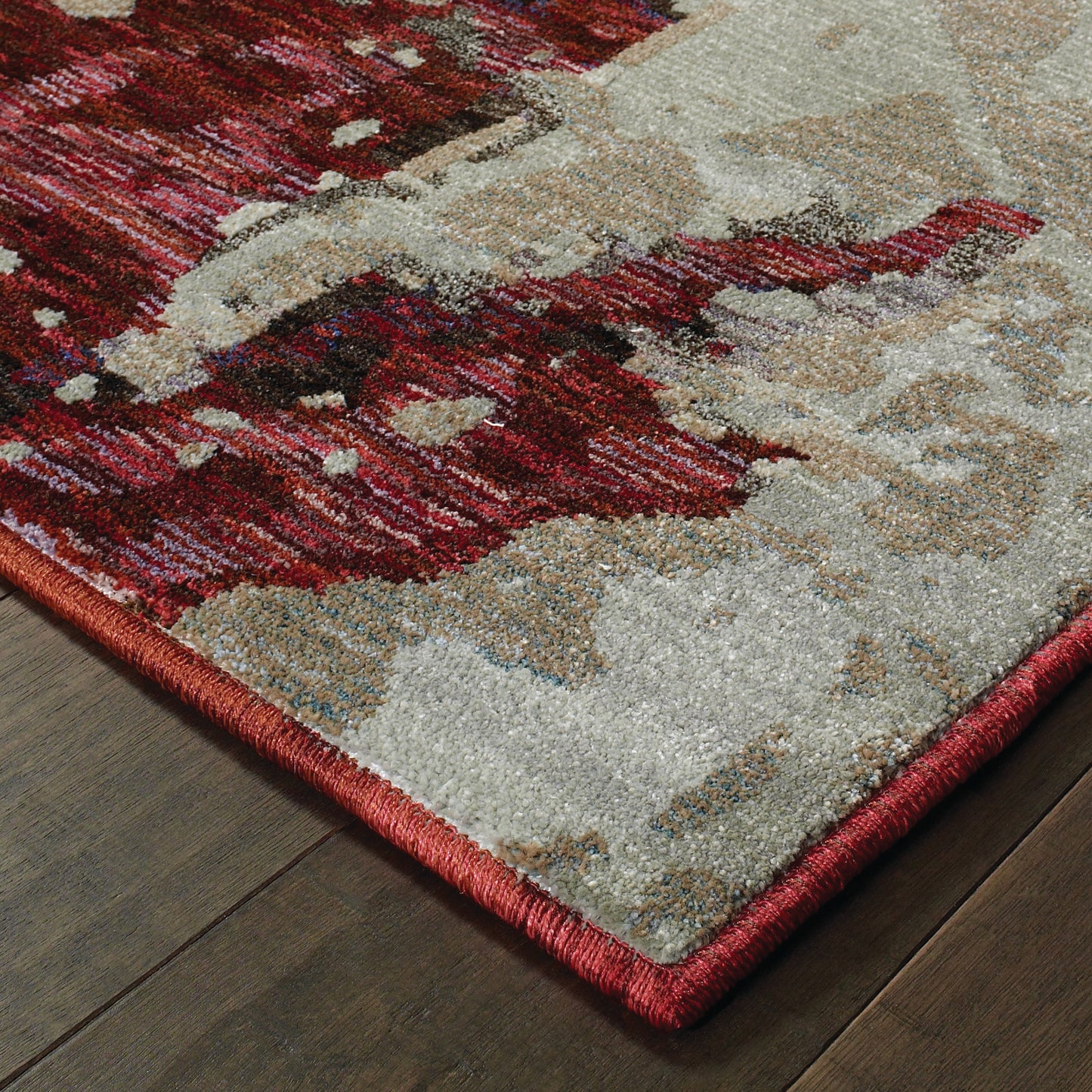 EVOLUTION 8028B Red Rug - ORIENTAL WEAVERS