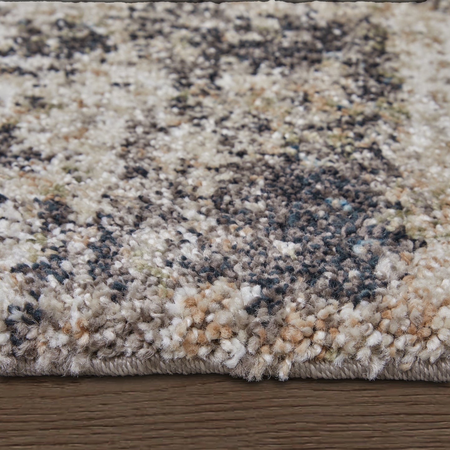 Skyview Modern/Industrial/Casual Abstract/Distressed/Gradient & Ombre Gray/Taupe/Ivory - Feizy Rug
