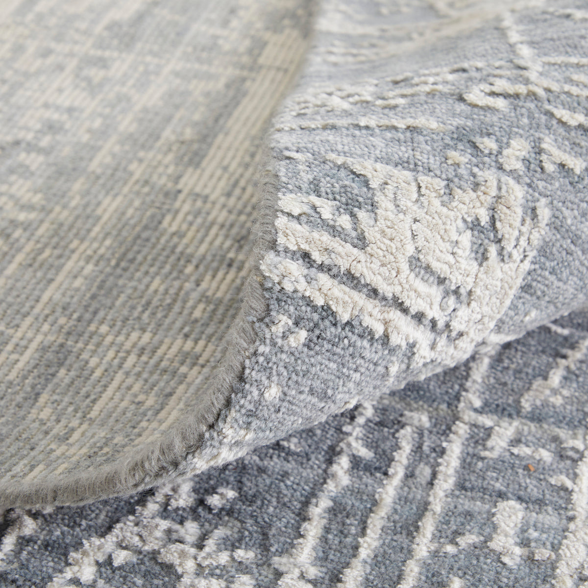 Eastfield Modern/Casual Abstract/Distressed Gray 69A0 - Feizy Rug