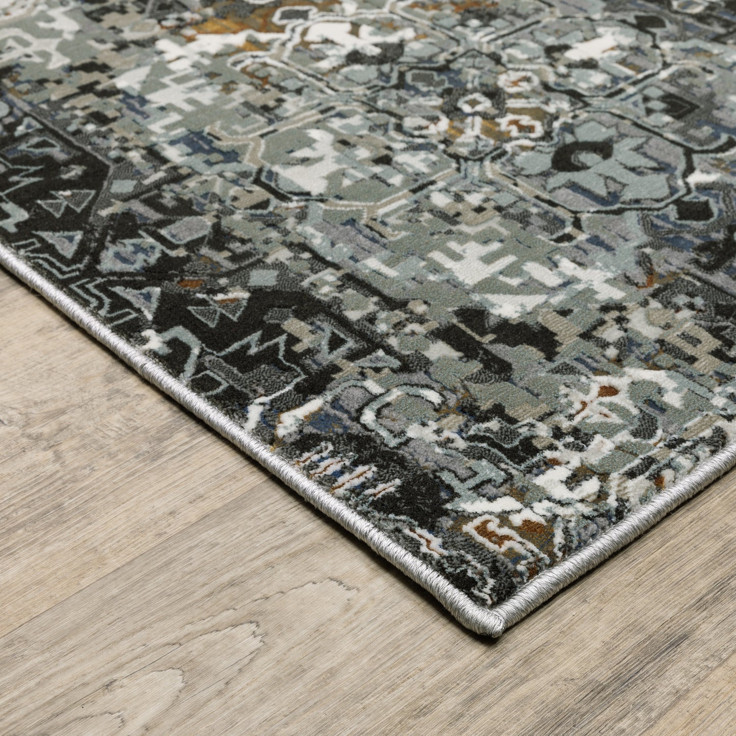 GEMINI 2060V Charcoal Rug - ORIENTAL WEAVERS