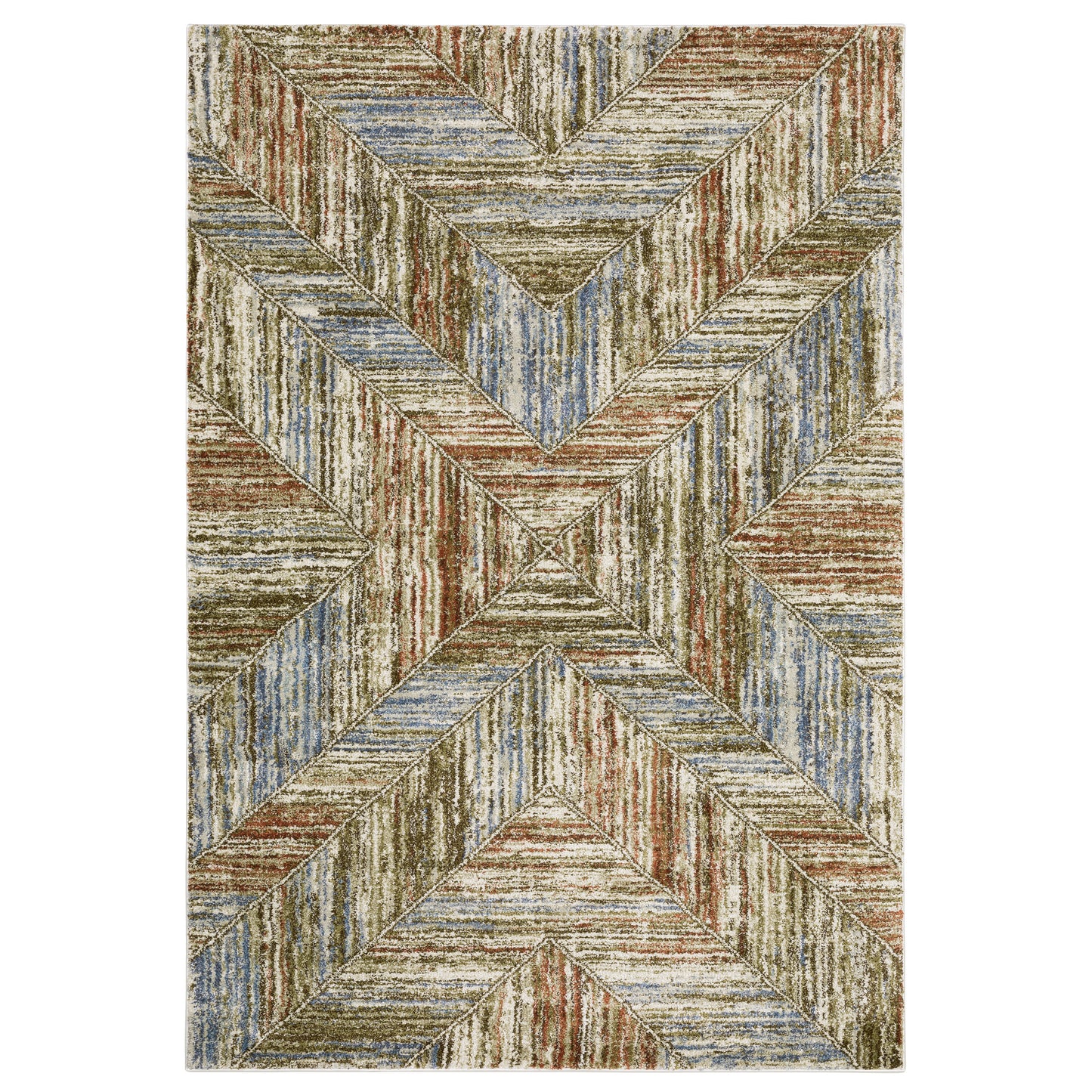 GEMMA GEM04 Blue Rug - ORIENTAL WEAVERS
