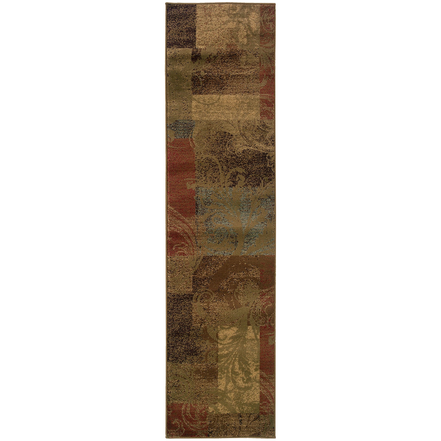 HUDSON 036G1 Green Rug - ORIENTAL WEAVERS