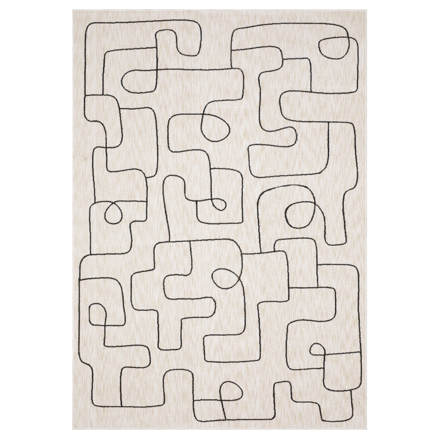 HUNTER HNT06 Beige Rug - ORIENTAL WEAVERS