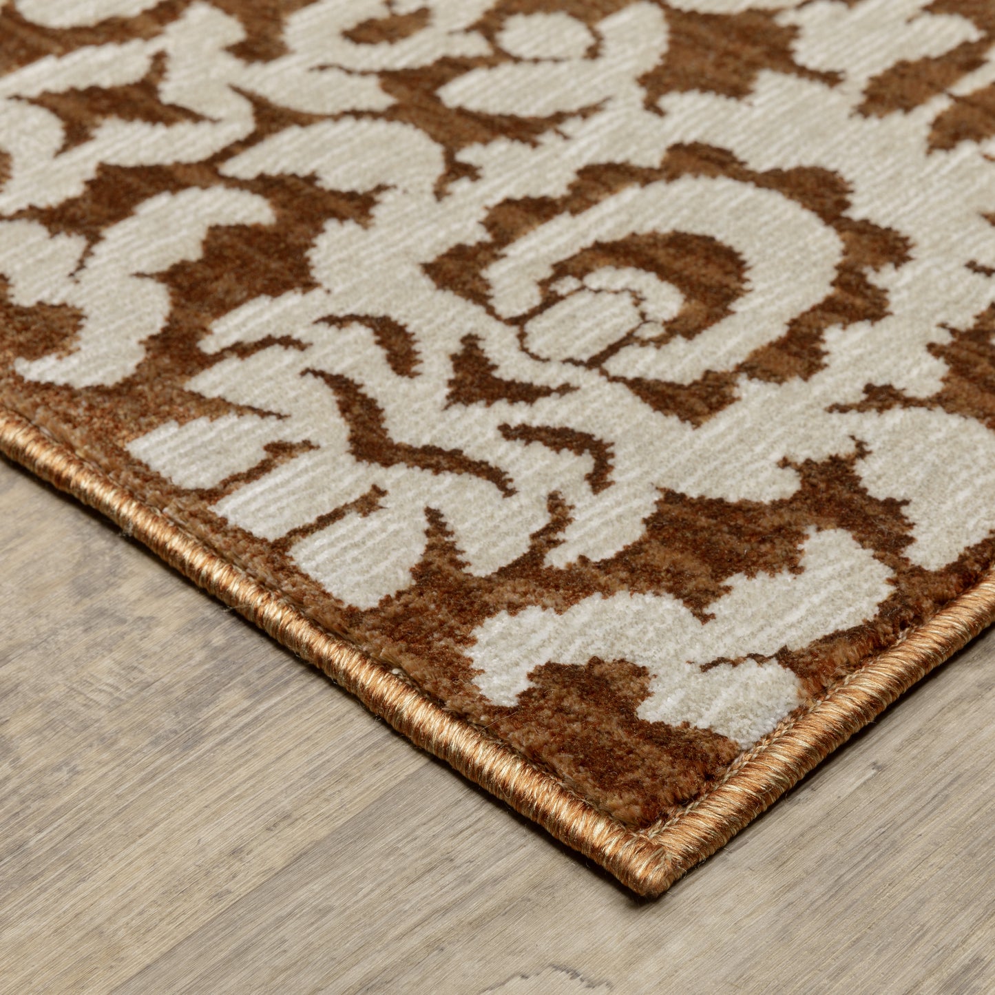 INTRIGUE INT02 Rust Rug - ORIENTAL WEAVERS