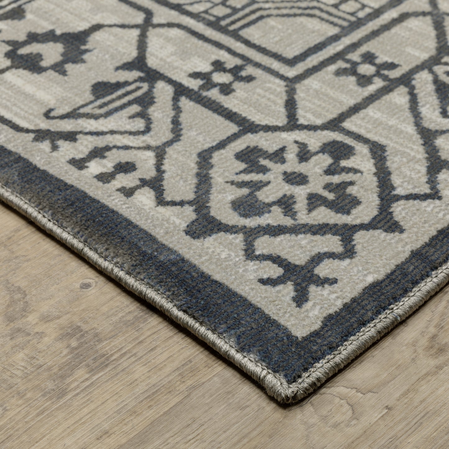 INTRIGUE INT07 Blue Rug - ORIENTAL WEAVERS