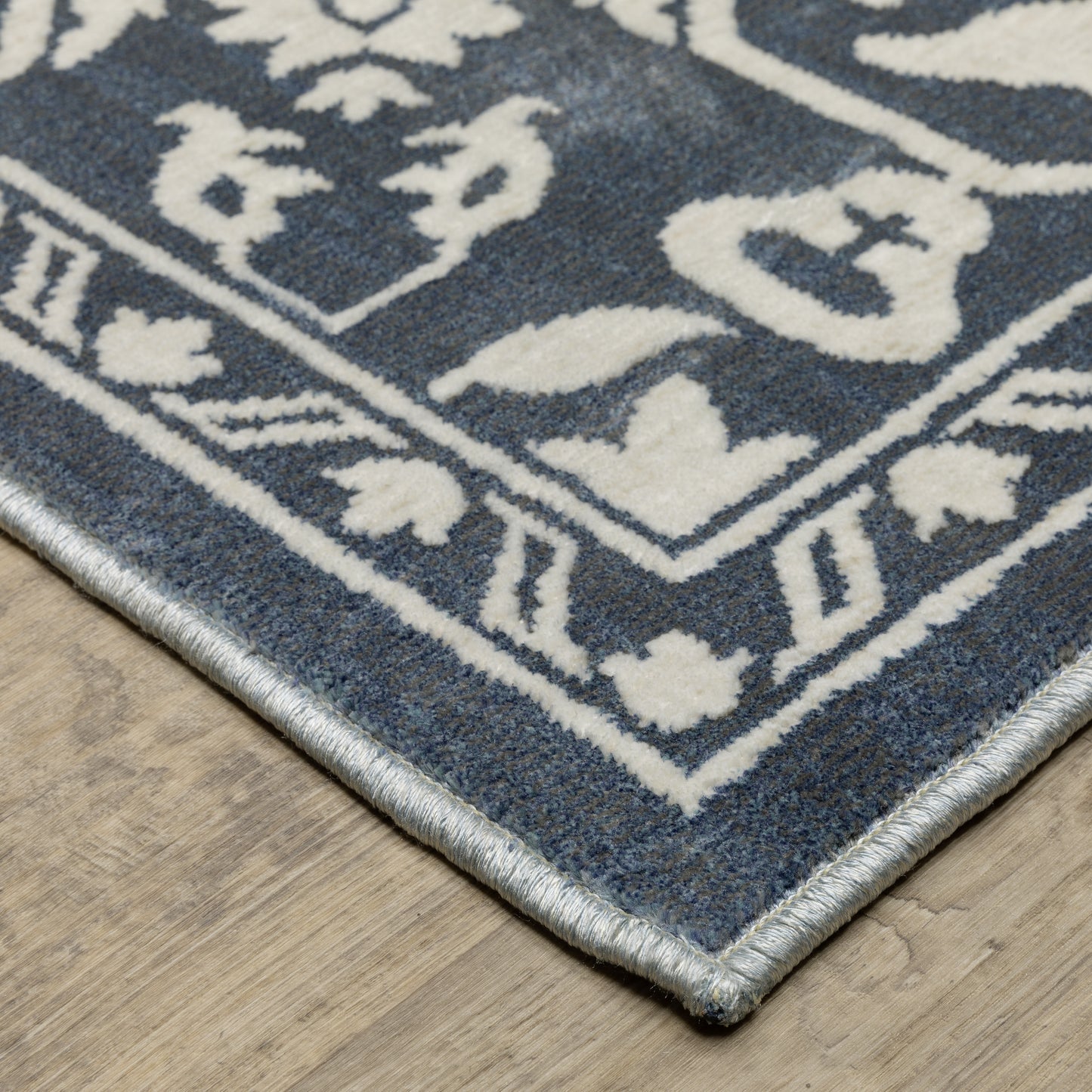 INTRIGUE INT10 Blue Rug - ORIENTAL WEAVERS