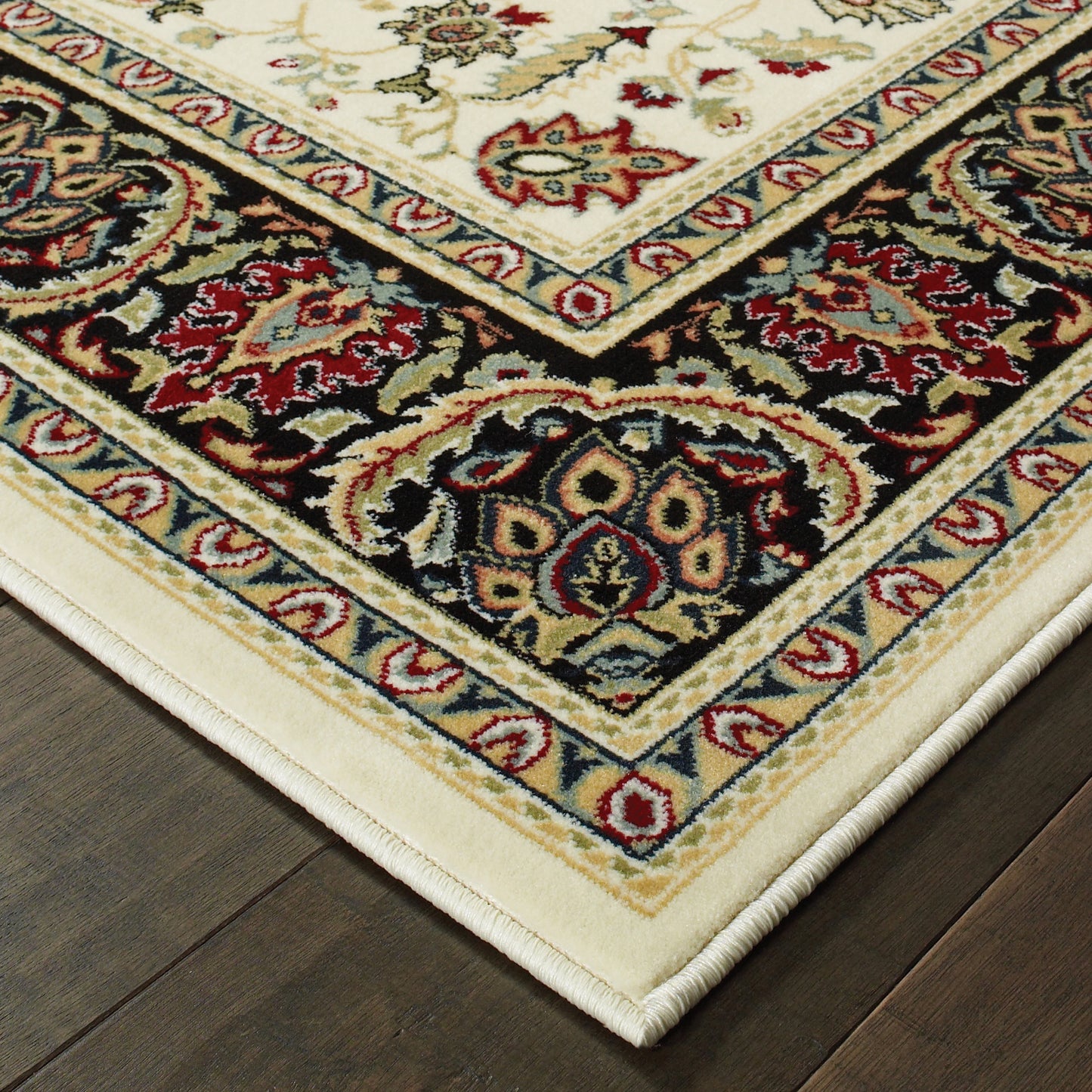 KASHAN 108X1 Ivory Rug - ORIENTAL WEAVERS