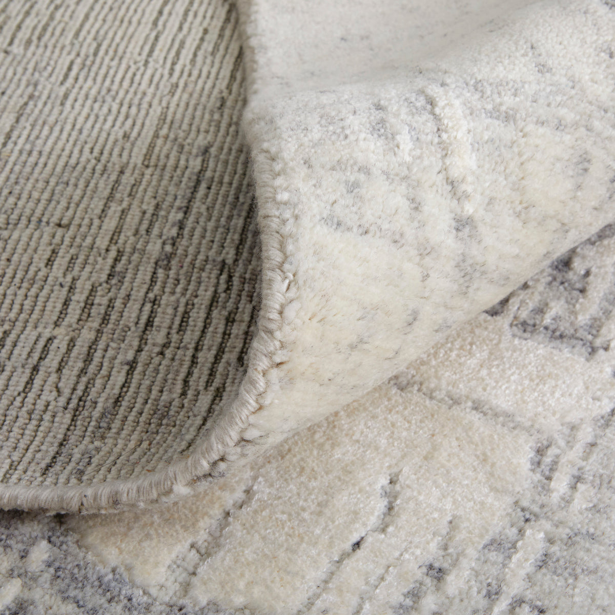 Eastfield Modern/Casual Abstract/Distressed Ivory 69AC - Feizy Rug