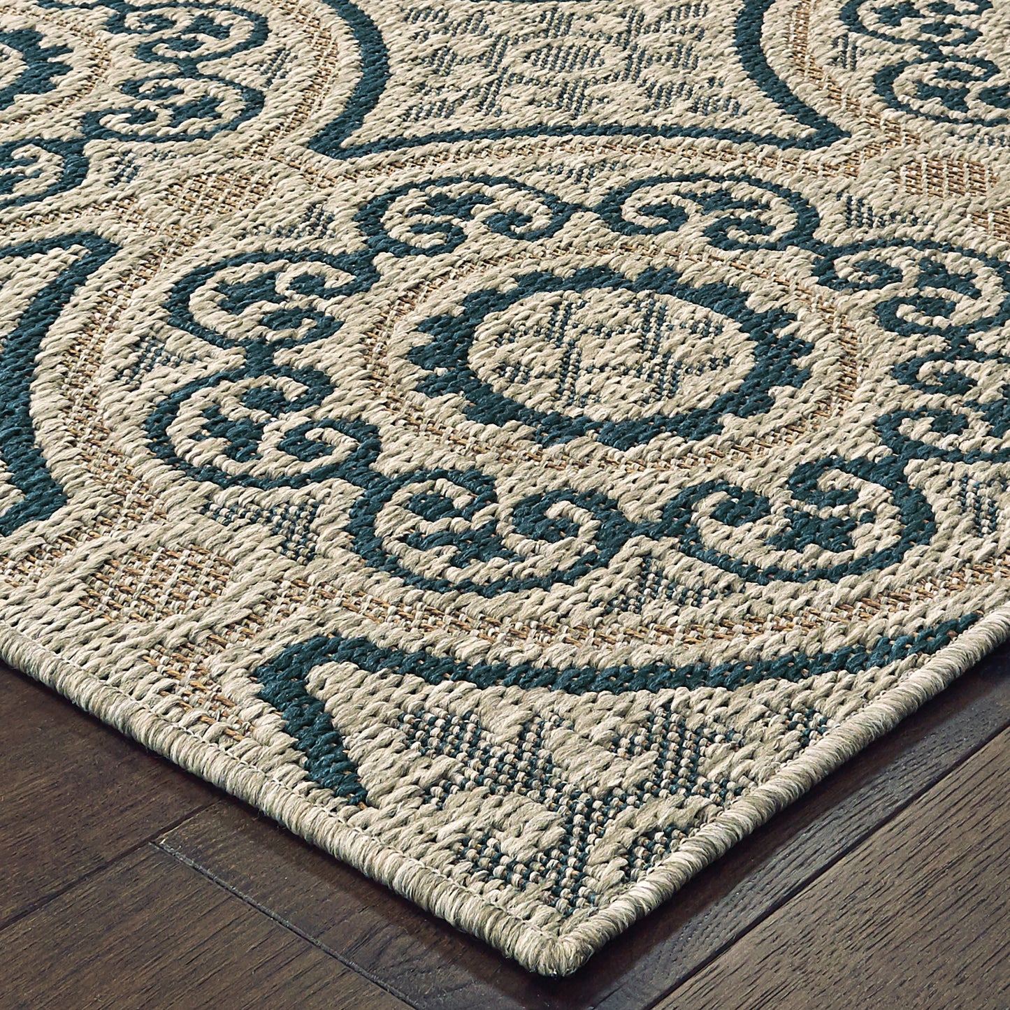 LATITUDE 609X3 Grey Rug - ORIENTAL WEAVERS