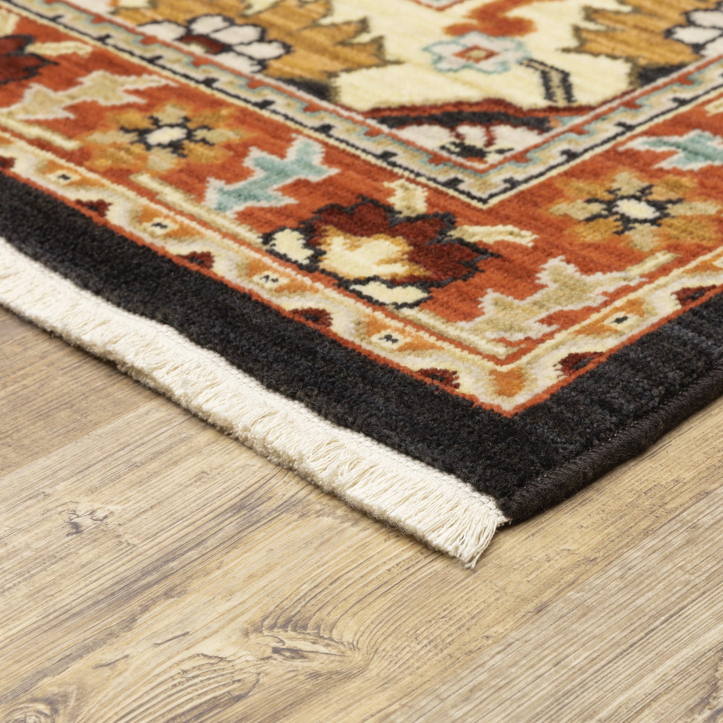 LILIHAN 4929A Black Rug - ORIENTAL WEAVERS