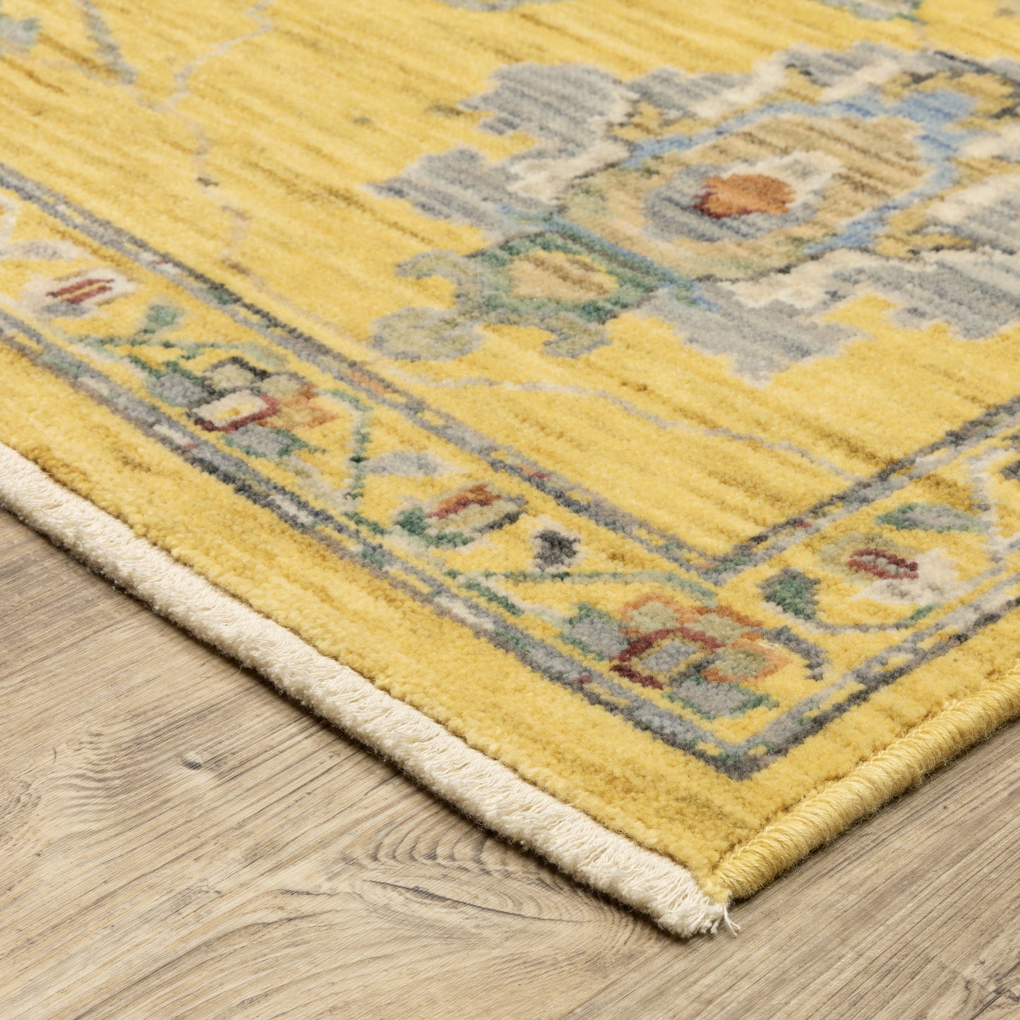 LUCCA 2863G Yellow Rug - ORIENTAL WEAVERS