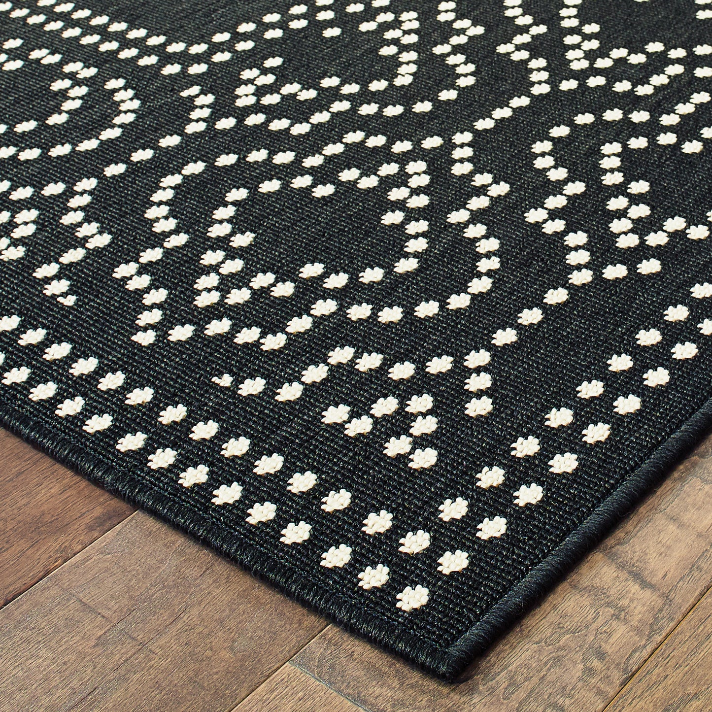 MARINA 1247K Black Rug - ORIENTAL WEAVERS