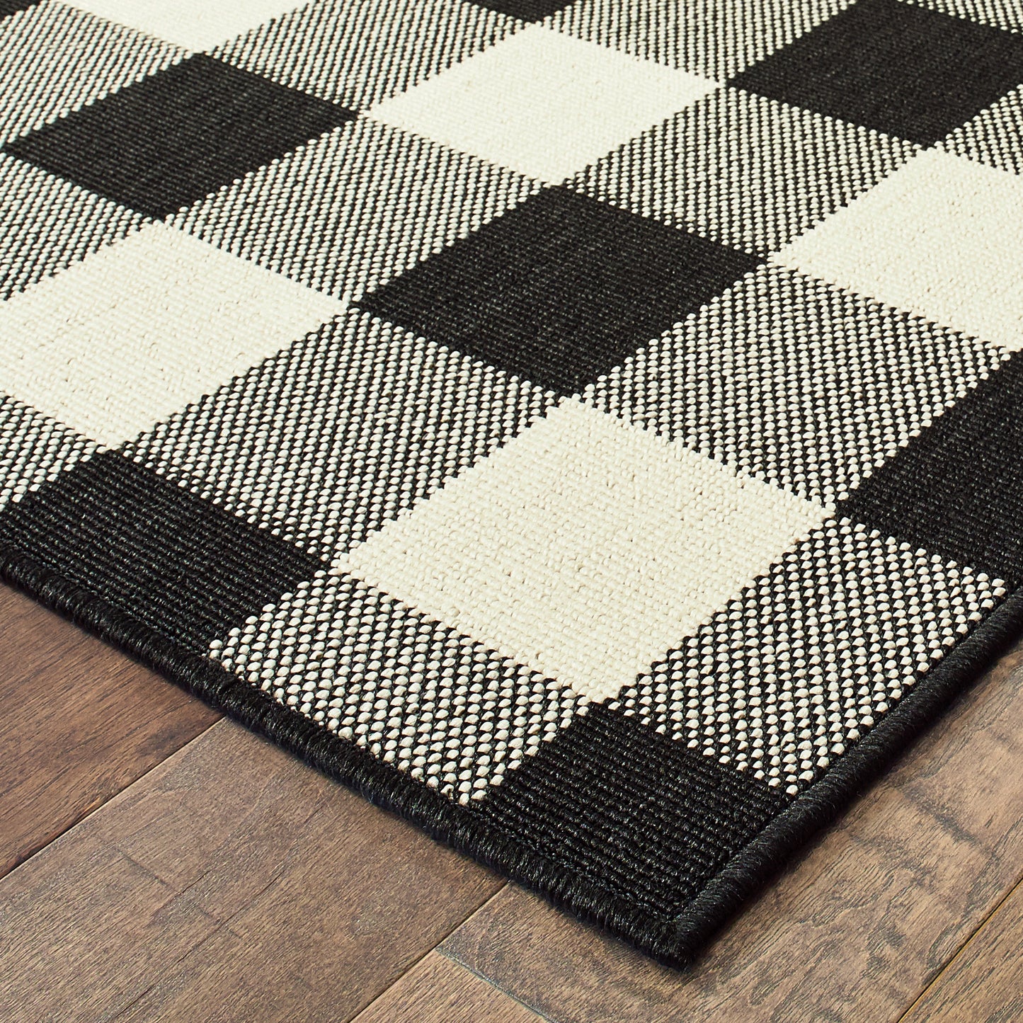 MARINA 1932K Black Rug - ORIENTAL WEAVERS