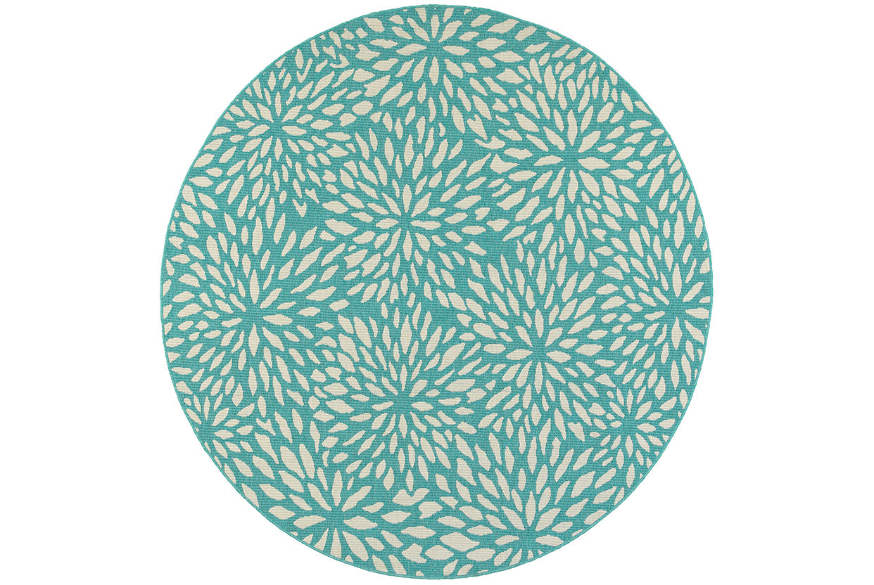 MERIDIAN 1506L Blue Rug - ORIENTAL WEAVERS