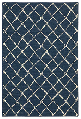 MERIDIAN 4295B Blue Rug - ORIENTAL WEAVERS