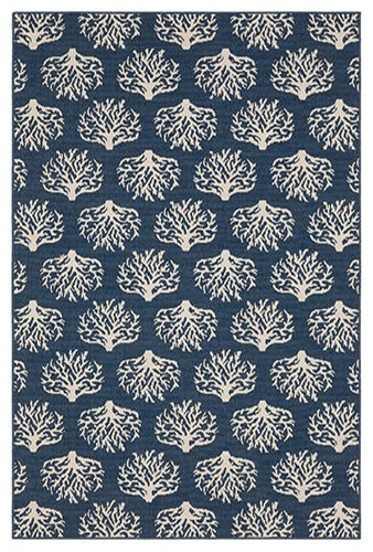 MERIDIAN 7420A Blue Rug - ORIENTAL WEAVERS