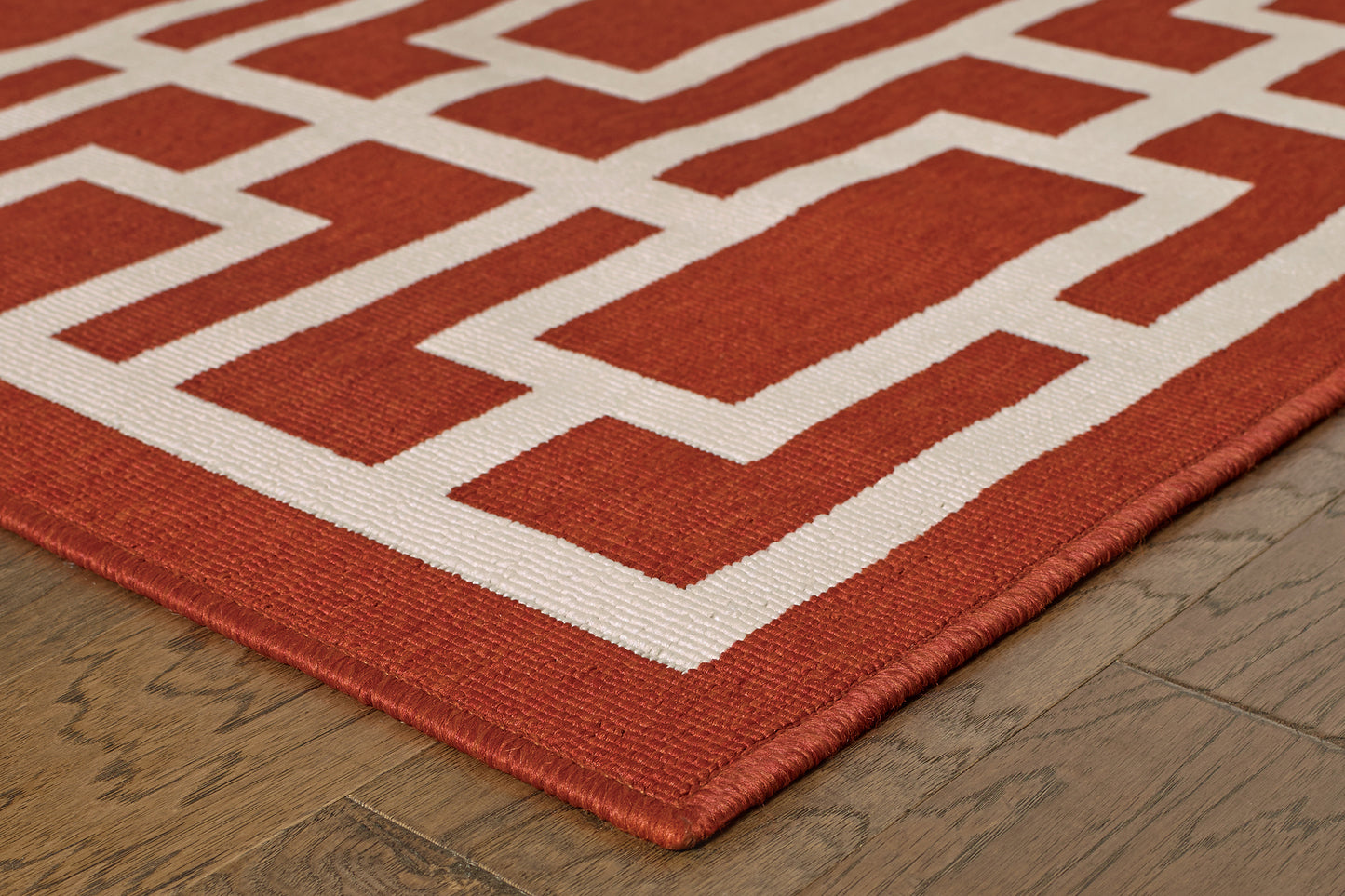 MERIDIAN 9754R Red Rug - ORIENTAL WEAVERS