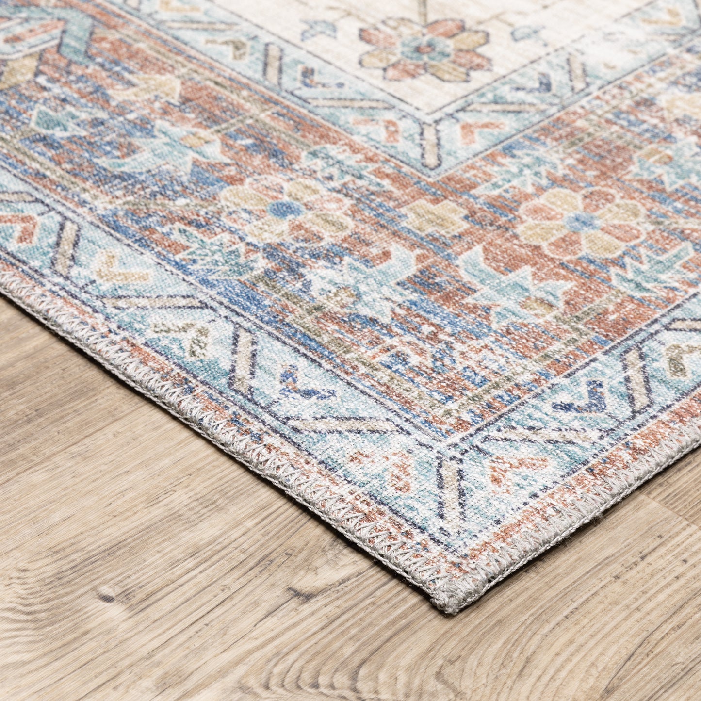 MYERS PARK MYP03 Rust Rug - ORIENTAL WEAVERS