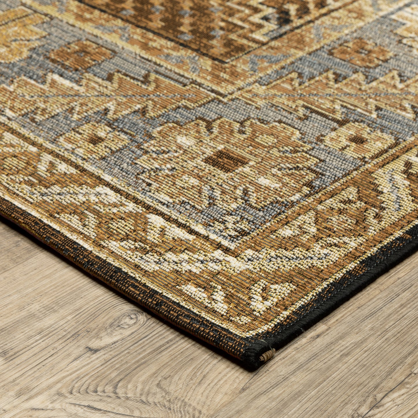 NAPLES 1441X Brown Rug - ORIENTAL WEAVERS