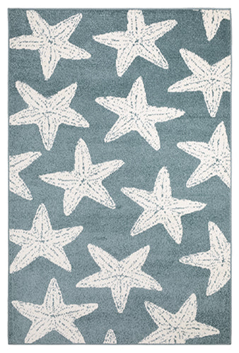 QUINN QUI02 Blue Rug - ORIENTAL WEAVERS