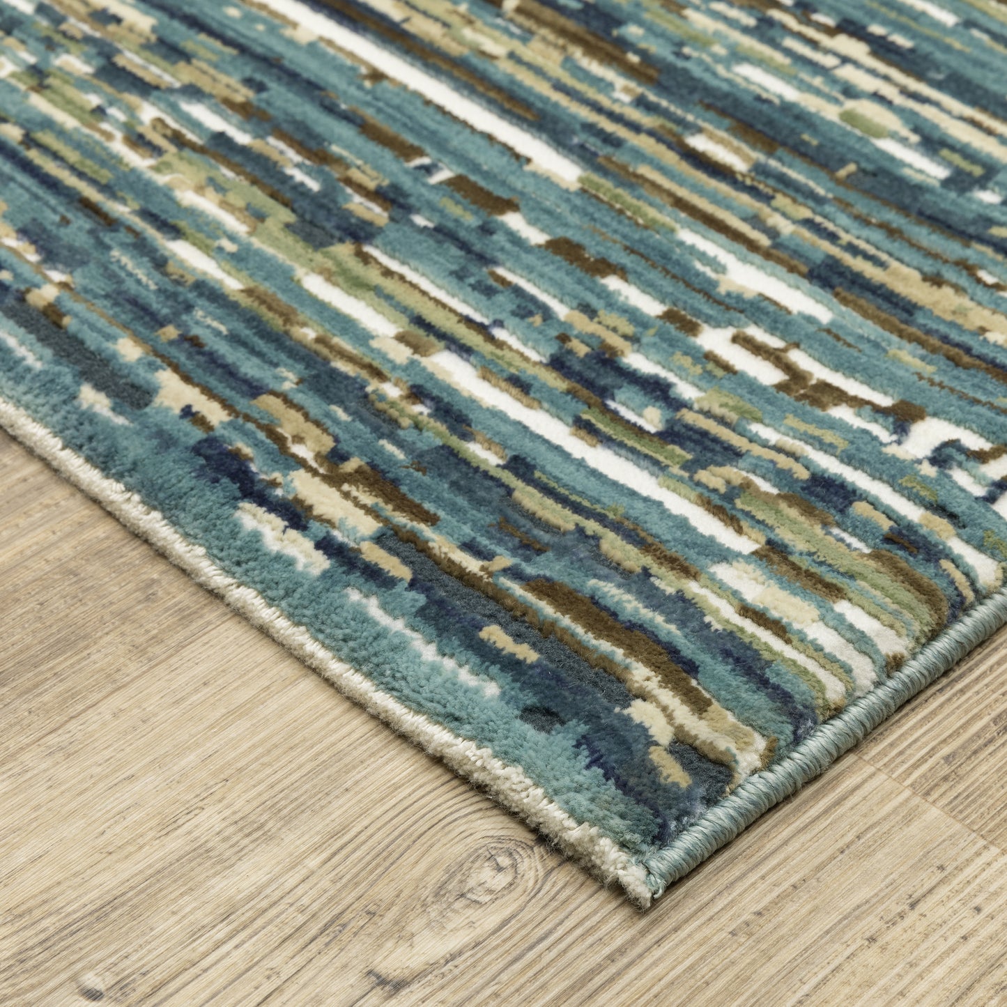 REED RE01G Blue Rug - ORIENTAL WEAVERS
