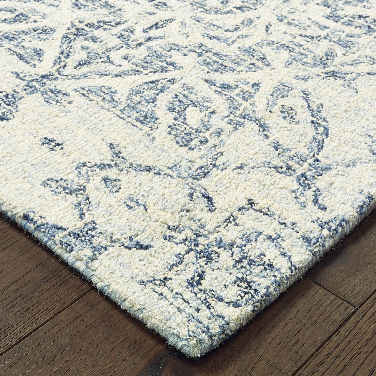 TALLAVERA 55603 Blue Rug - ORIENTAL WEAVERS