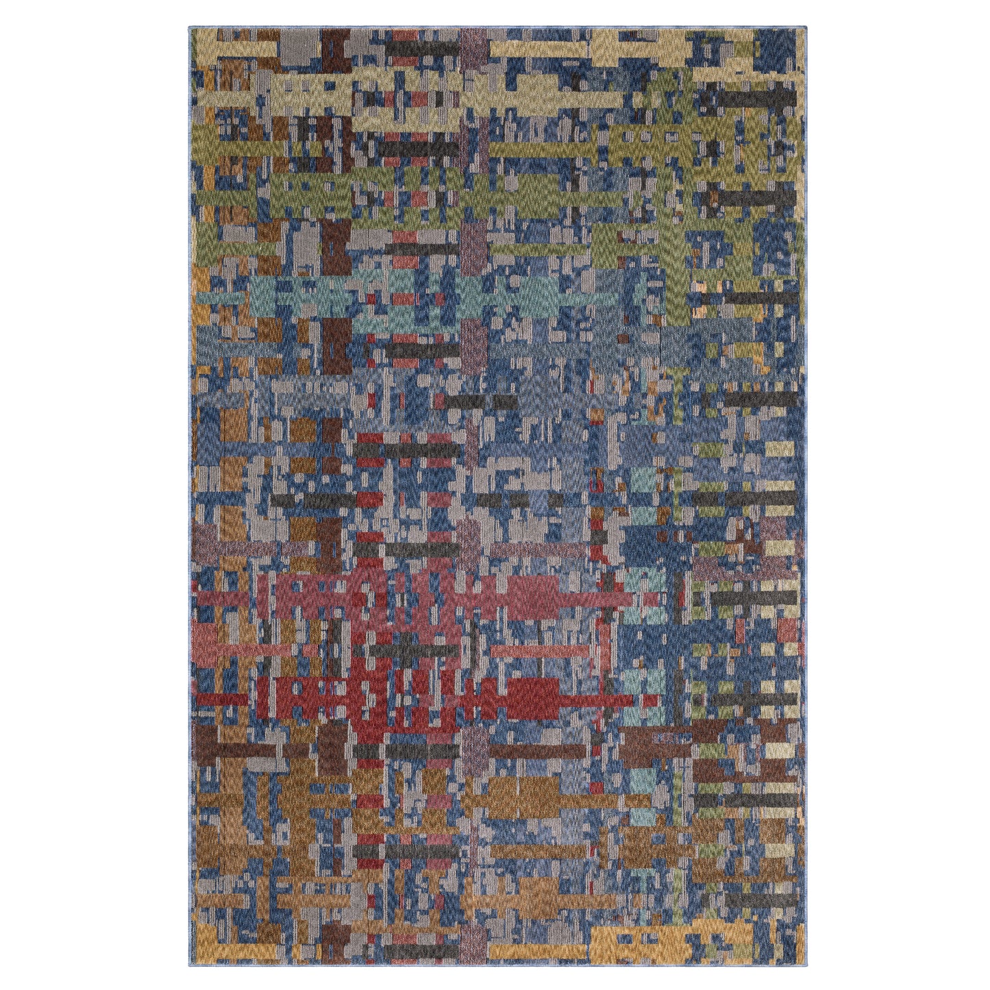 TISDELL TIS03 Blue Rug - ORIENTAL WEAVERS