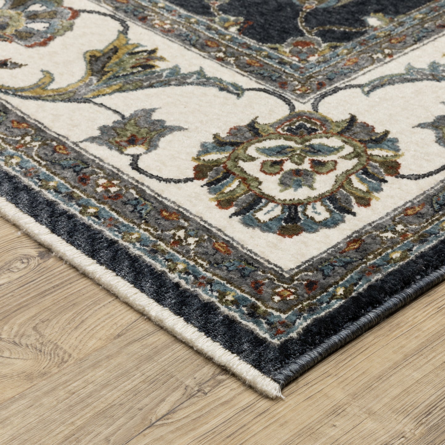 VIVIAN VI01B Navy Rug - ORIENTAL WEAVERS