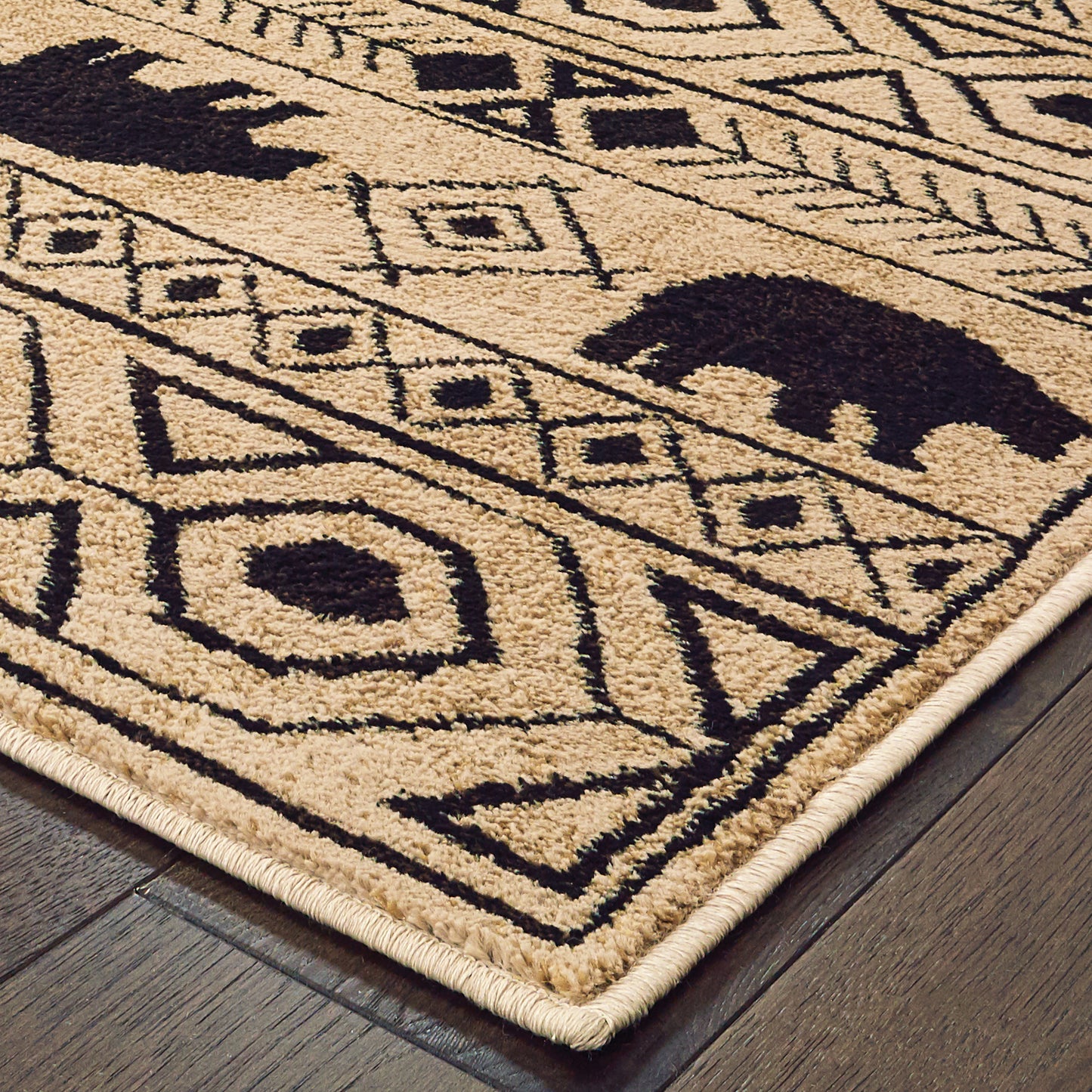 WOODLANDS 9651A Ivory Rug - ORIENTAL WEAVERS