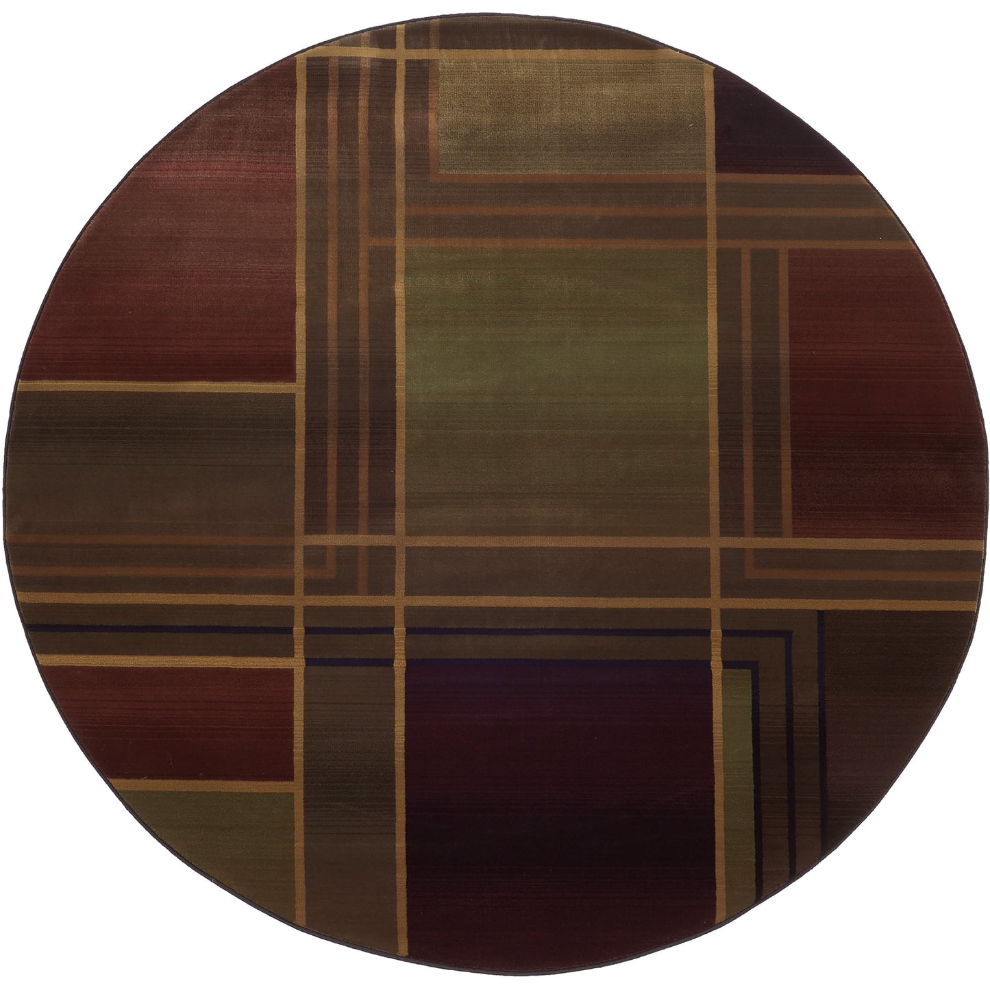 KHARMA II 1330G Green, Purple Rug - Oriental Weavers