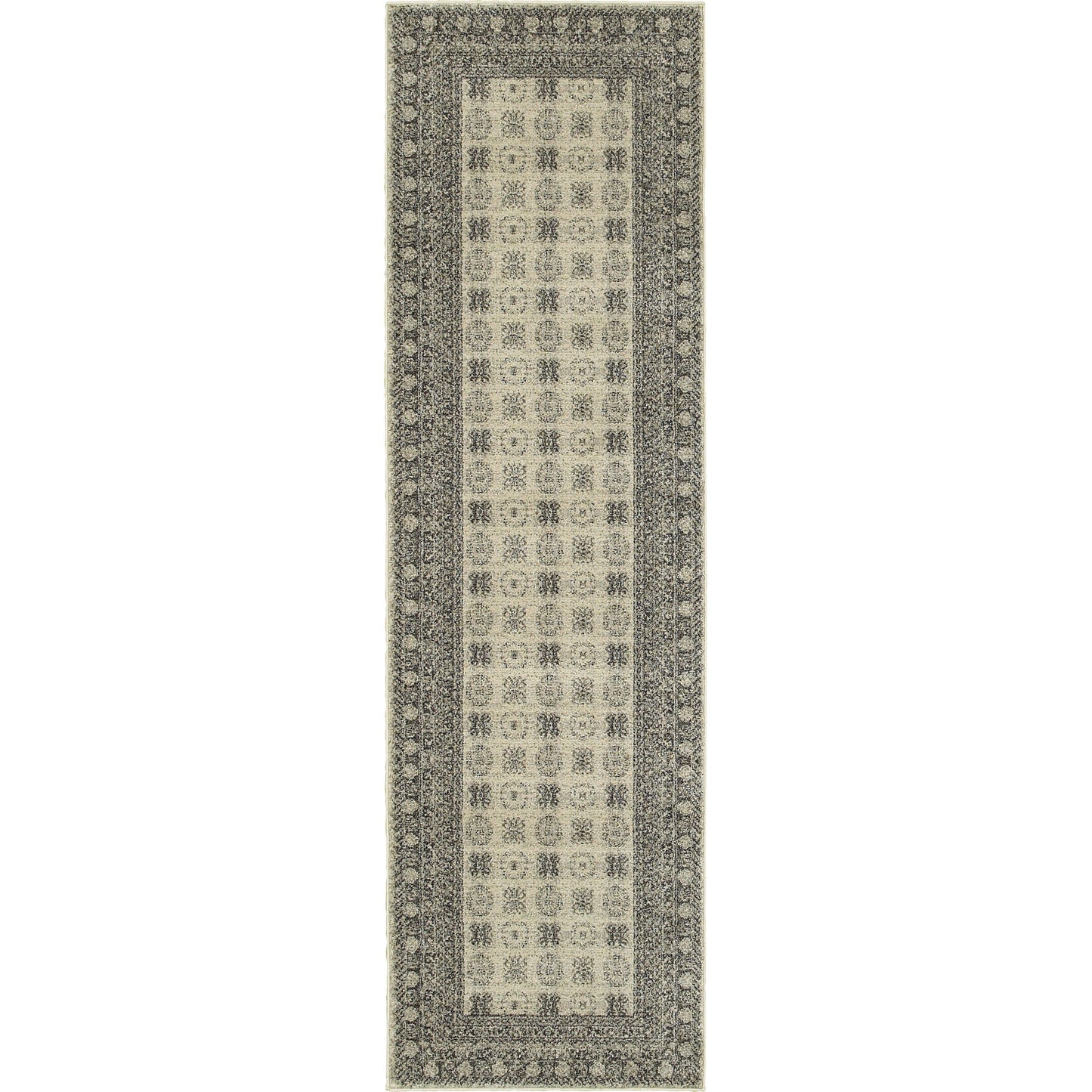 RICHMOND 4440S Ivory, Grey Rug - Oriental Weavers