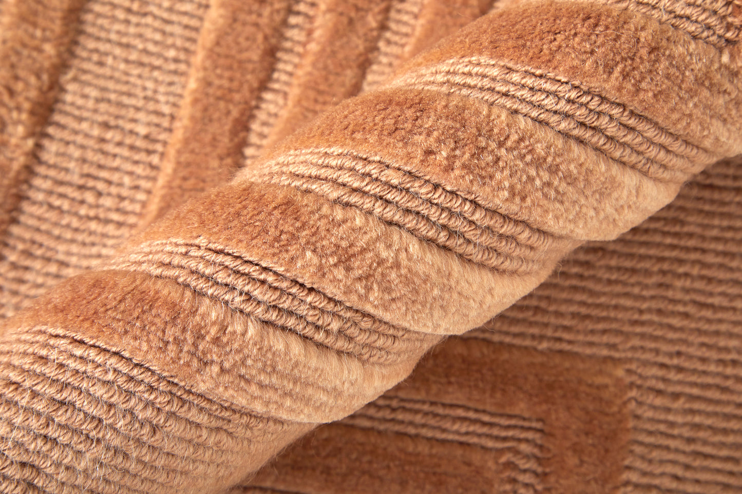Channels Modern/Global Geometric Tan/Gold - Feizy Rug